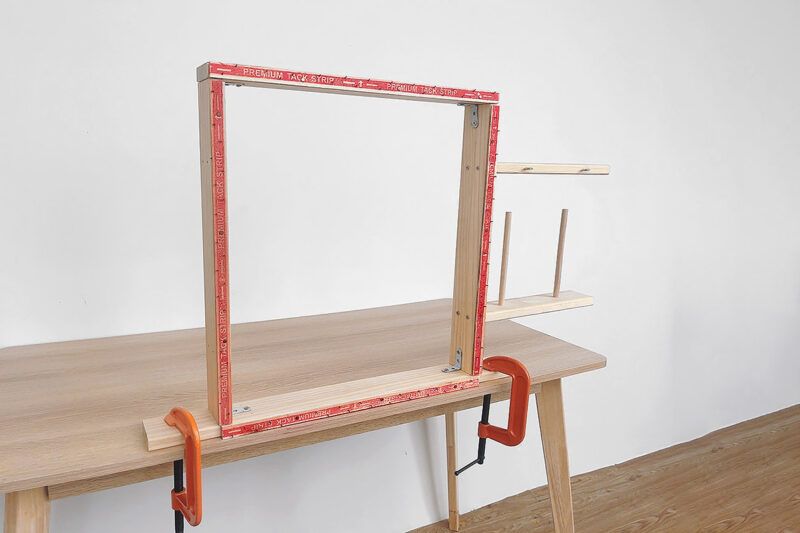 High Quality Desktop Wood Rug Tufting Frame - Handmade DIY Tool